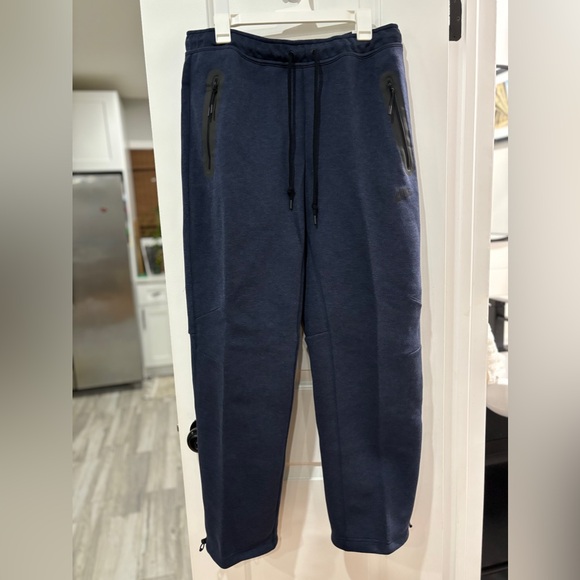 Nike Sportswear Tech Fleece Men's Open-Hem Sweatpants Navy Blue Large - Picture 1 of 6